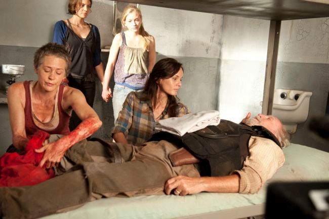 The Walking Dead : Foto Scott Wilson (II), Lauren Cohan, Emily Kinney, Sarah Wayne Callies, Melissa McBride