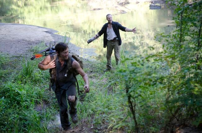 The Walking Dead : Foto Norman Reedus, Michael Rooker