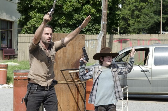 The Walking Dead : Foto Chandler Riggs, Andrew Lincoln