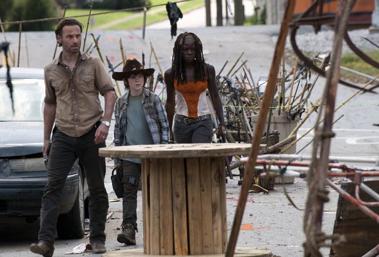 The Walking Dead : Cartel Andrew Lincoln, Danai Gurira, Chandler Riggs