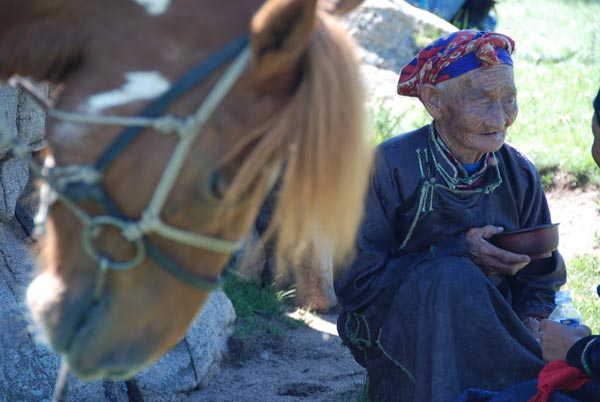 Los dos caballos de Genghis Khan : Foto