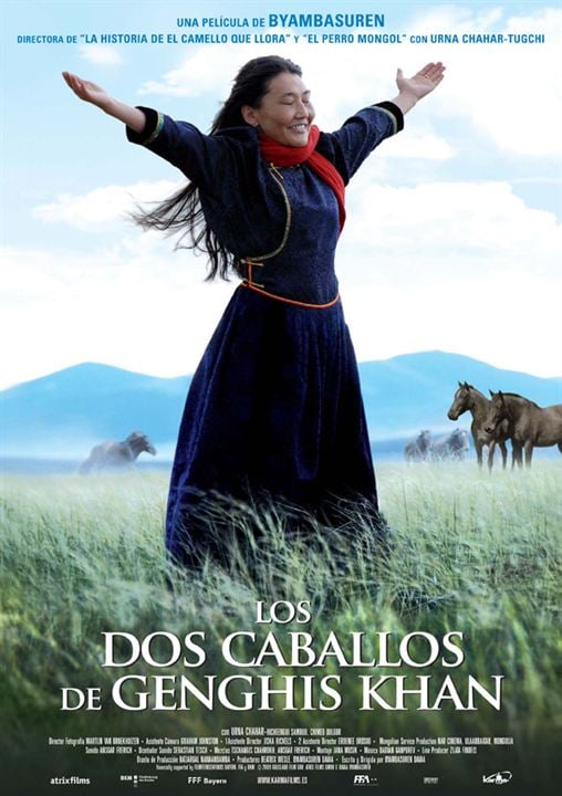 Los dos caballos de Genghis Khan : Cartel