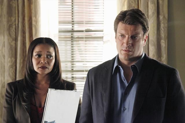 Castle : Foto Tamala Jones, Nathan Fillion