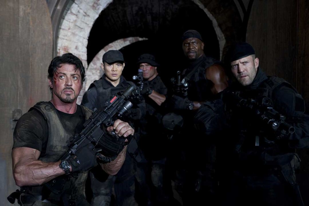 Los mercenarios : Foto Terry Crews, Randy Couture, Jason Statham, Jet Li, Sylvester Stallone
