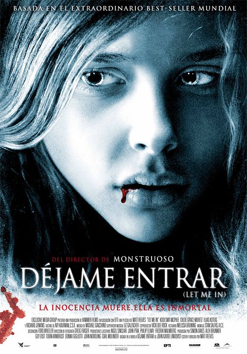 Déjame entrar (Let Me In) : Cartel