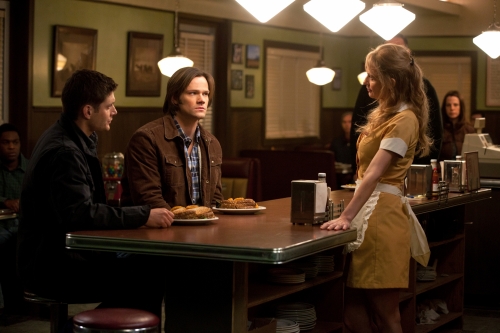 Sobrenatural : Foto Jensen Ackles, Samantha Smith (III), Jared Padalecki