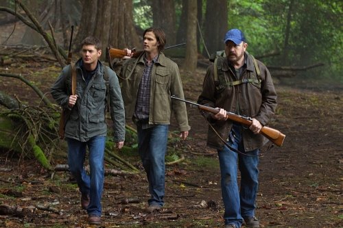 Sobrenatural : Foto Jared Padalecki, Jensen Ackles, Jim Beaver