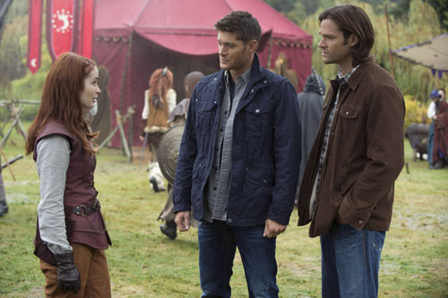 Sobrenatural : Foto Jensen Ackles, Felicia Day, Jared Padalecki