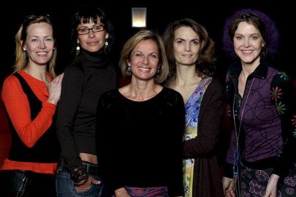 Foto Gabrielle Lazure, Valérie Stroh, Véronique Boulanger, Daniel Lainé, Agnès Soral, Mathilda May