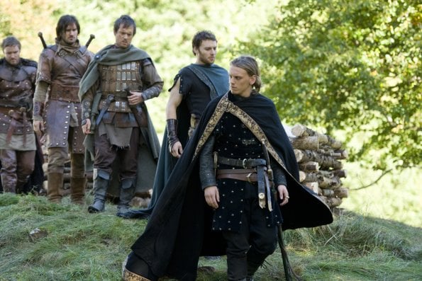 Camelot : Foto Peter Mooney, Clive Standen, Jamie Campbell Bower