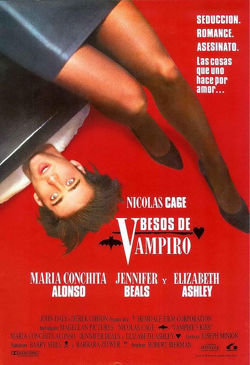 Besos de vampiro : Cartel