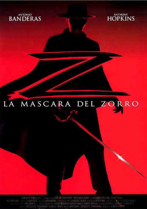 La máscara del Zorro : Cartel