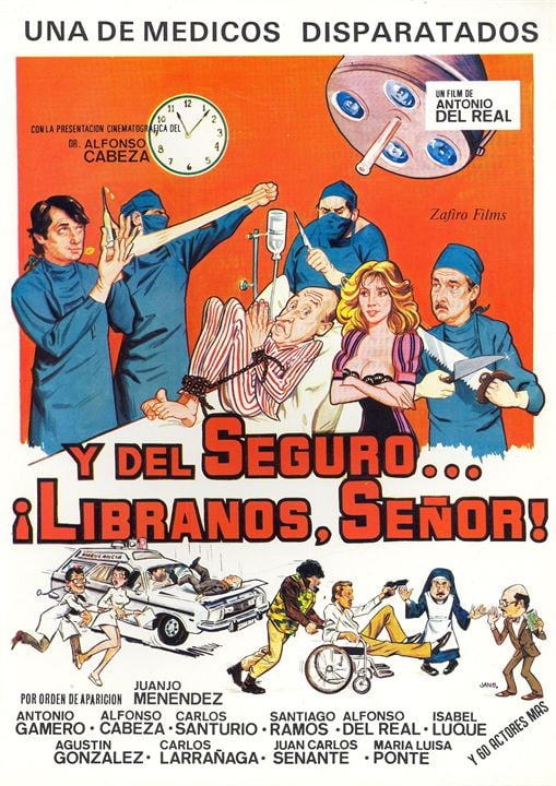 Y del seguro... ¡Líbranos, Señor! : Cartel