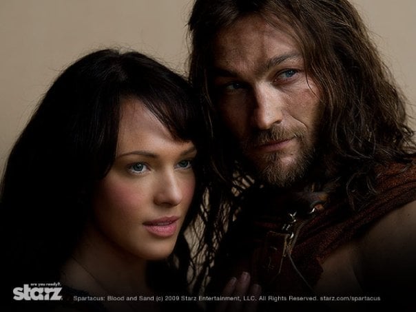 Foto Erin Cummings, Andy Whitfield