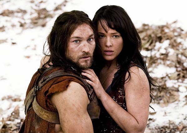 Spartacus: Sangre y arena : Foto Andy Whitfield, Erin Cummings