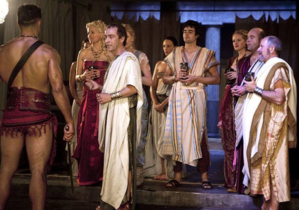 Spartacus: Sangre y arena : Foto Viva Bianca, John Hannah, Lucy Lawless