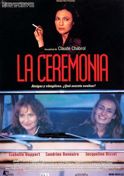 La ceremonia : Cartel