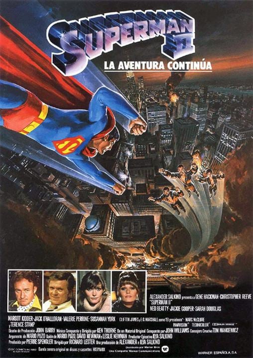 Superman II: La aventura continúa : Cartel