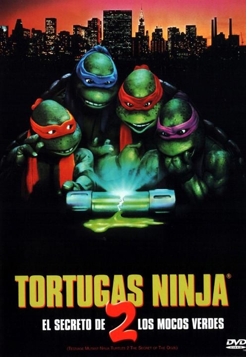 Las Tortugas Ninja II: El secreto de los mocos verdes : Cartel