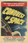 La conquista del espacio : Cartel