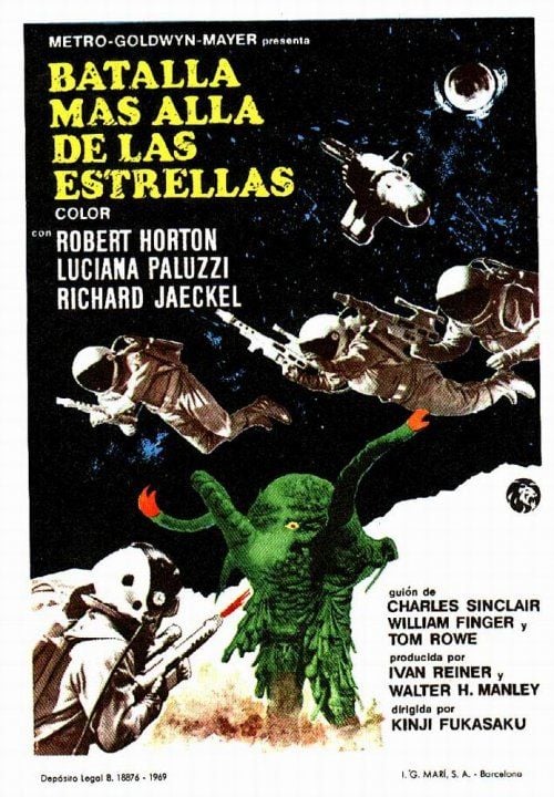Batalla más allá de las estrellas : Cartel
