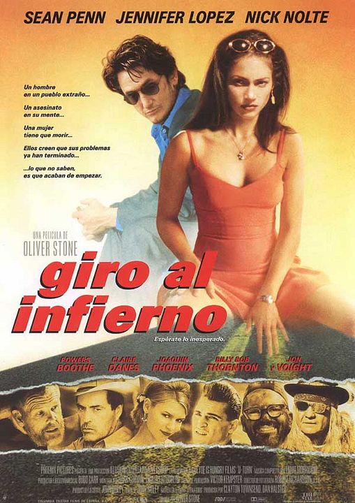 Giro al infierno : Cartel