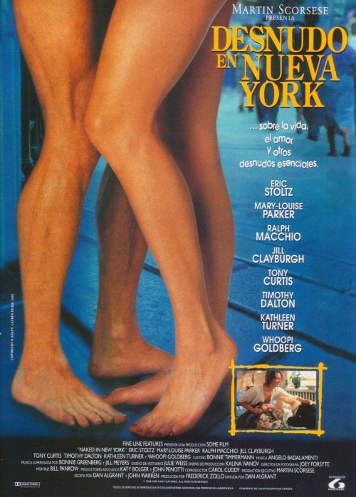 Desnudo en Nueva York : Cartel