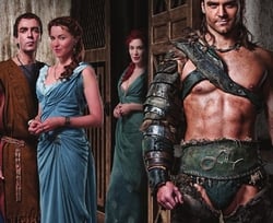 Spartacus: Dioses de la Arena : Cartel