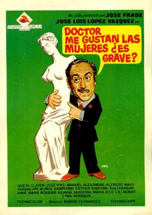 Doctor, me gustan las mujeres, ¿es grave? : Cartel