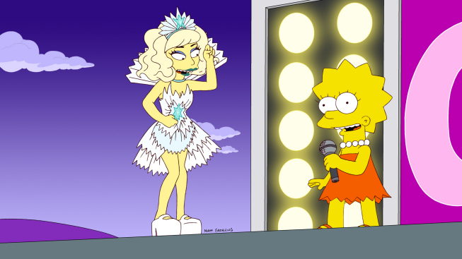 Los Simpson : Foto Lady Gaga