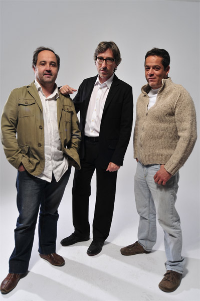 Foto Eduardo Antuña, Jorge Sanz, Miguel Ángel Lamata