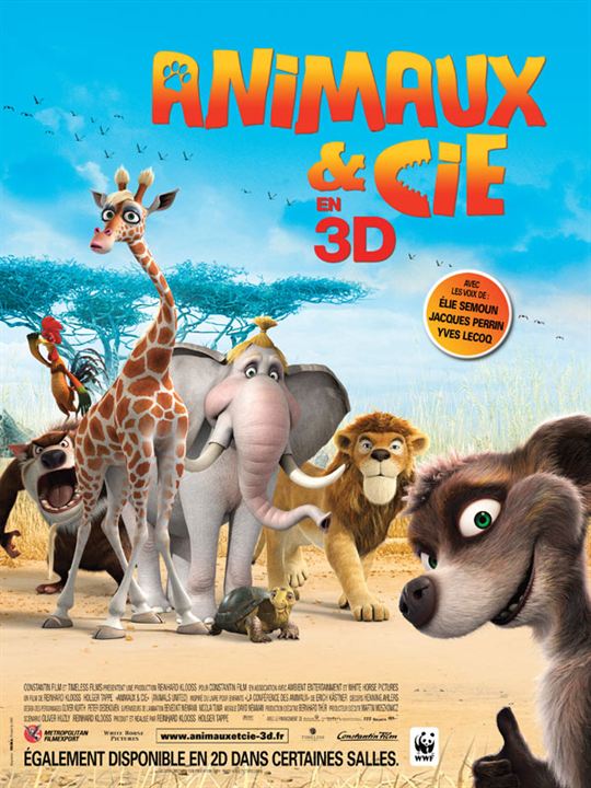 Animals United en 3D : Cartel