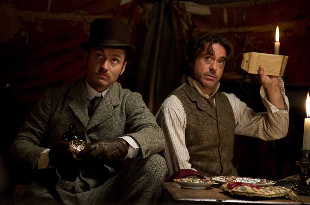 Sherlock Holmes: Juego de sombras : Foto Jude Law, Robert Downey Jr.