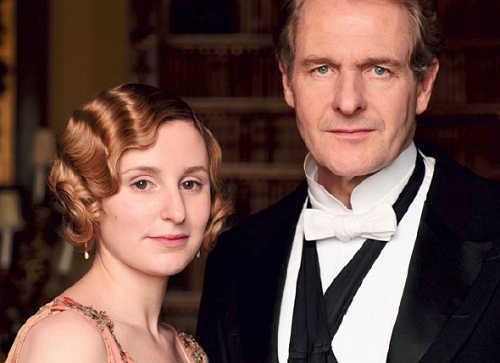 Downton Abbey : Foto Robert Bathurst, Laura Carmichael