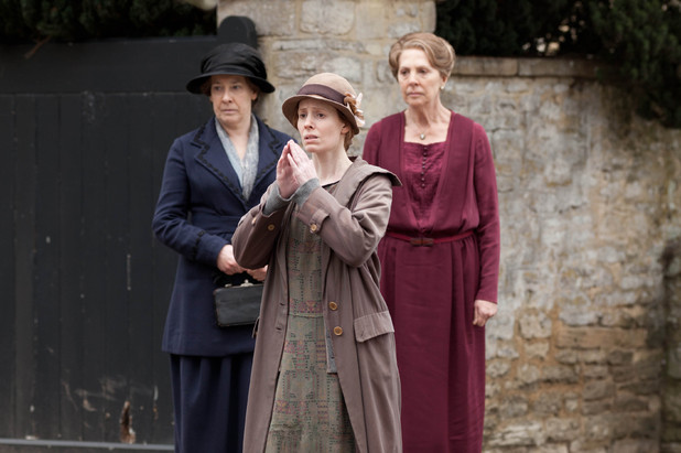 Downton Abbey : Foto Maggie Smith, Phyllis Logan, Amy Nuttall