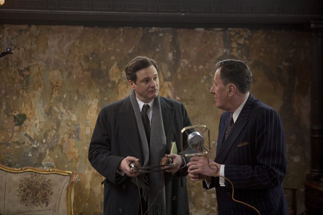 El discurso del rey : Foto Colin Firth, Geoffrey Rush