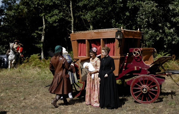 Foto Óscar Jaenada, Silvia Abascal