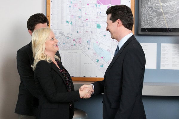 Parks and Recreation : Foto Sean Hayes, Amy Poehler