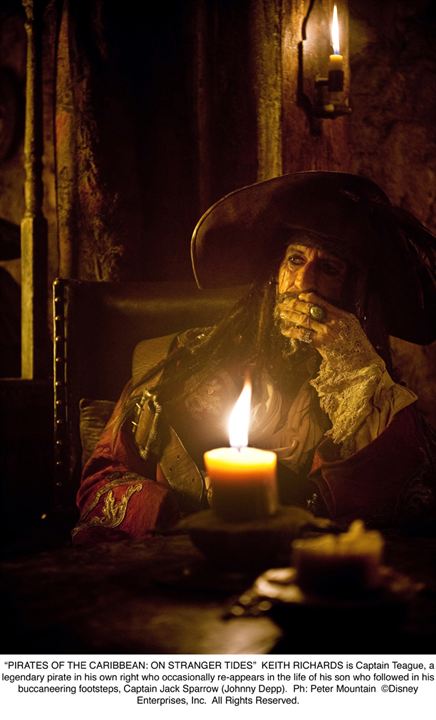 Piratas del Caribe: En mareas misteriosas : Foto Keith Richards