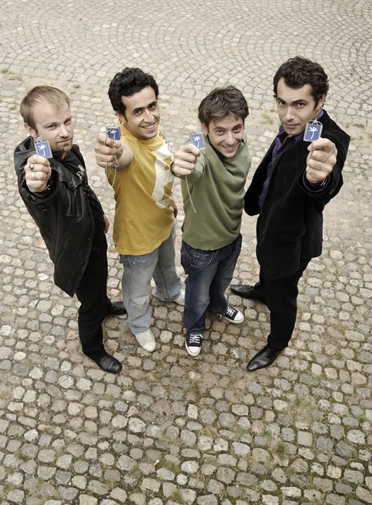 Foto Benjamin Bellecour, Cédric Ben Abdallah, Jonathan Cohen, Jean-Michel Portal