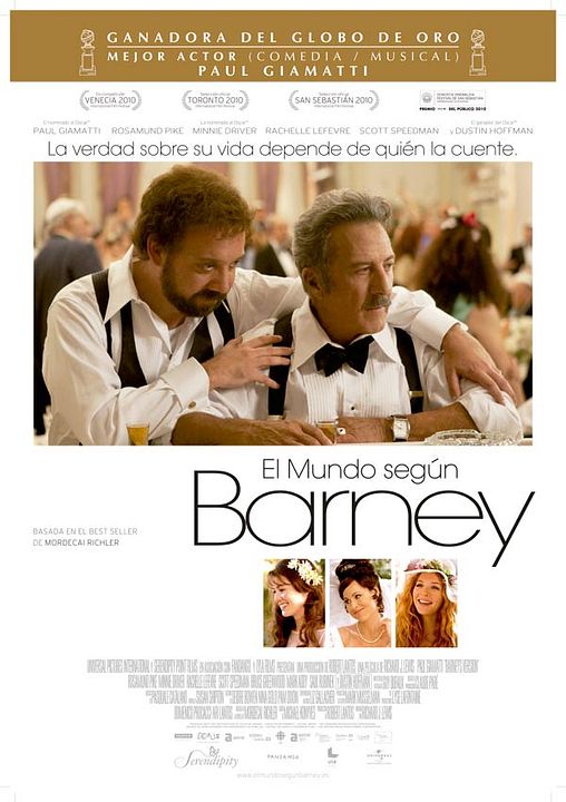 El mundo según Barney : Cartel