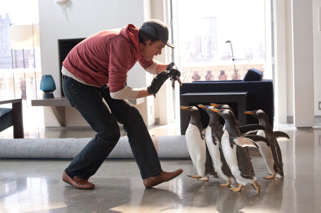 Los pingüinos del Sr. Poper : Foto Mark Waters, Jim Carrey