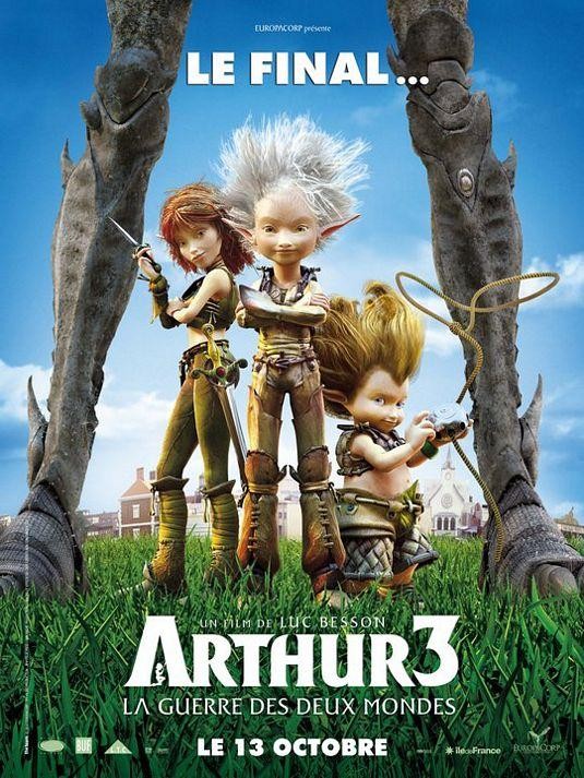 Arthur y la guerra de los mundos : Cartel