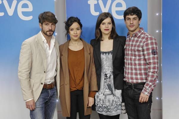 Foto Verónica Sánchez, Alejo Sauras, Félix Gómez, Mariona Ribas