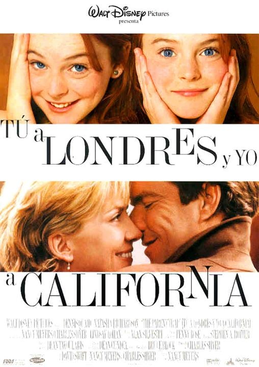 Tú a Londres y yo a California : Cartel