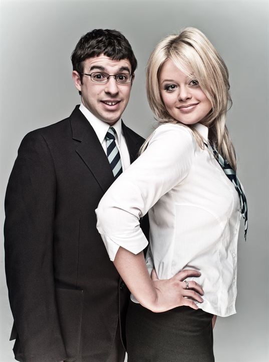 Foto Simon Bird, Emily Atack