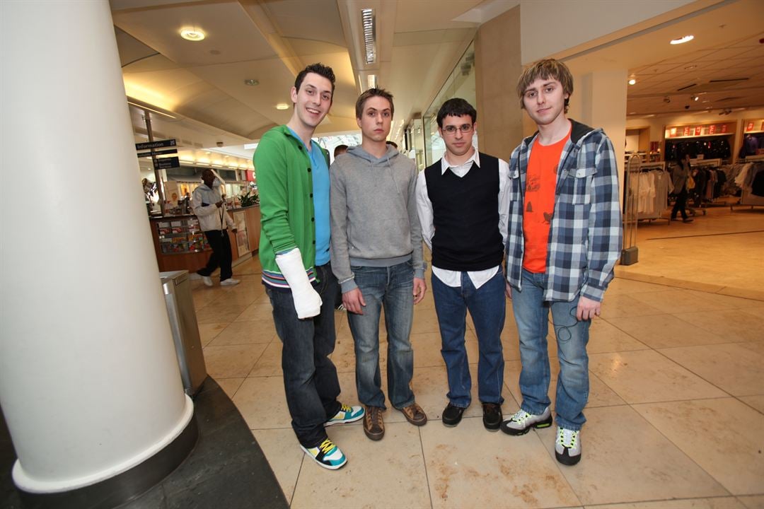 Foto James Buckley, Simon Bird, Joe Thomas (XIX), Blake Harrison