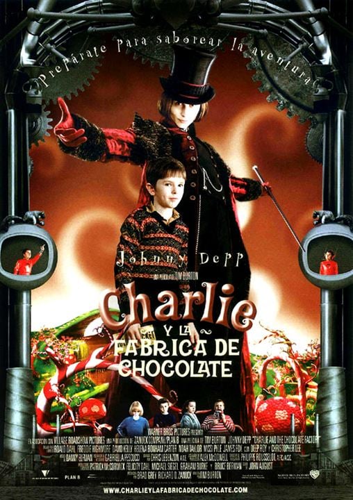 Charlie y la fábrica de chocolate : Cartel