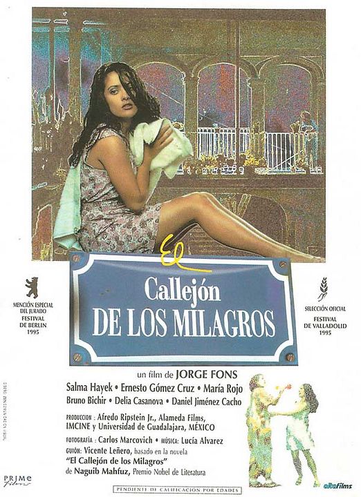 El callejón de los milagros : Cartel