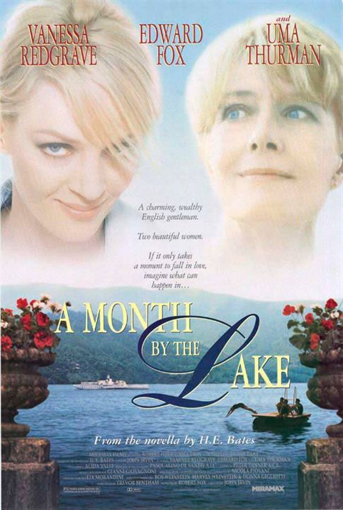 Un mes en el lago : Cartel